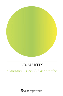 Buchcover von Showdown: Der Club der Mörder  von P. D. Martin