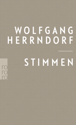 Buchcover von Stimmen: Texte, die bleiben sollten von Wolfgang Herrndorf