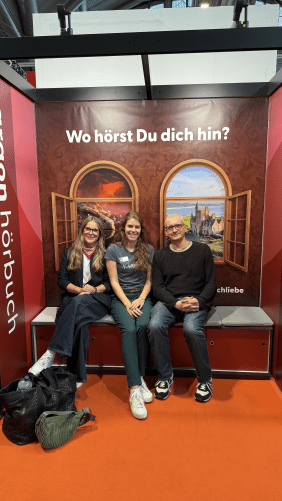 Sprecher:innen Cornelia Waibel und Marian Funk