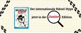 Banner Murdle Der internationale Rätsel-Hype jetzt in der Junior Edition