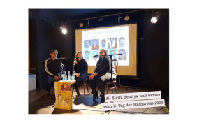 Ali Şirin, Semiya und Gamze beim 11. Tag der Solidarität 2023