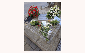 Gedenkstein für Mehmet Kubaşik in Dortmund