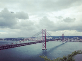 Brücke in Lissabon