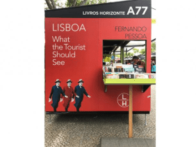 Bücherstand auf der Buchmesse