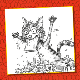 Grauwacke ist ein Kater 