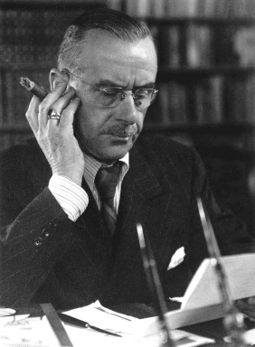 Thomas Mann lesend