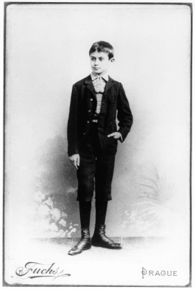 Foto von Franz Kafka, ca. 1896