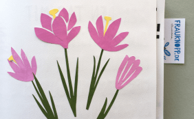 Paper cut Blumen von Inga Knopp-Kilpert