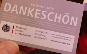 Dankeschön Karte von Gina Schöler