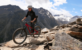 Meine Lieblingsstrecken variieren von Rad zu Rad. Auf dem Mountainbike schlägt mein Radl-Herz für Steinfelder.