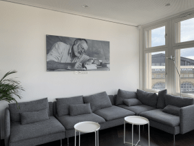 Zoomhintergrund Sofa