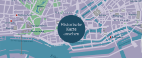 Historische Karte Hamburg 1962 aus Ralf Langroths «Schwarzer Samstag»