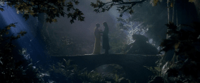 Der Kuss zwischen Aragorn und Arwen in "Herr der Ringe"