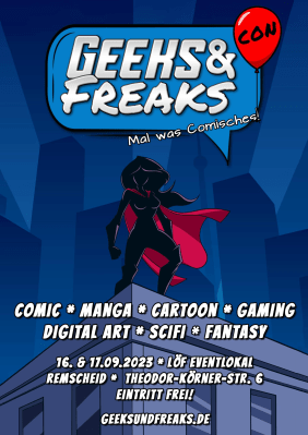 Geaks and Freak Con Flyer