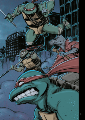 Splitter Comics - TMNT-Collection 01 - Die vier Turtles und Meister Splinter in Action