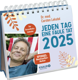 Cover Download Wochenkalender 2025: Jeden Tag eine faule Tat