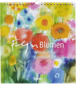 Cover Download Monatskalender 2025: Blumen