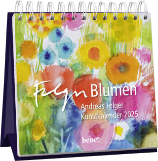 Cover Download Monatskalender 2025: Blumen