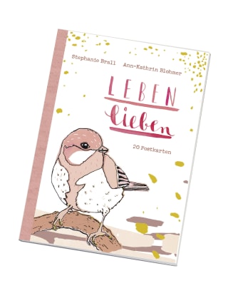 Cover Download Leben lieben - Postkartenbuch