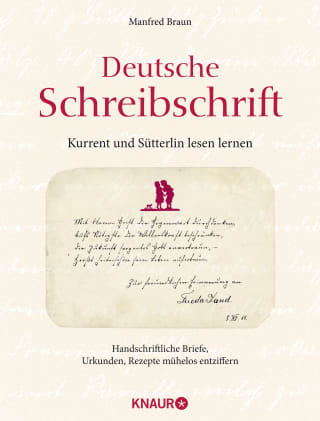 Cover Download Deutsche Schreibschrift - Kurrent und Sütterlin lesen lernen