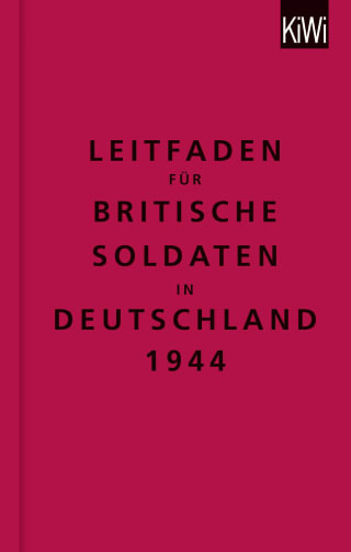 Cover Download Leitfaden für britische Soldaten in Deutschland 1944