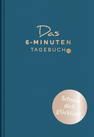 Das 6-Minuten-Tagebuch pur (opalblau) 