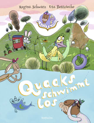 Biber & Quaaks: Quaaks schwimmt los