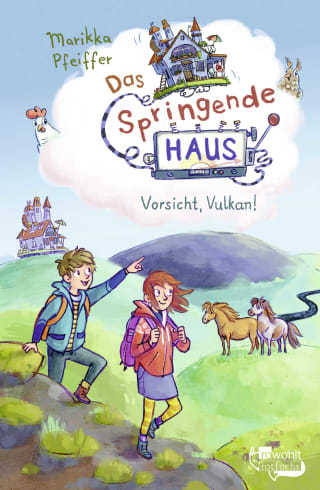 Cover Download Das Springende Haus: Vorsicht, Vulkan!