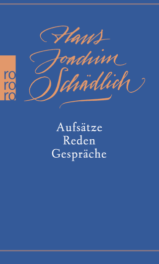 Aufsätze, Reden, Gespräche