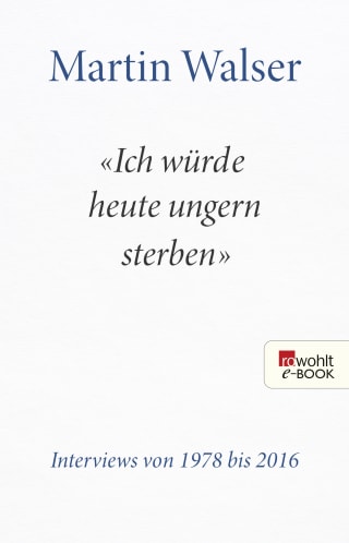 Cover Download "Ich würde heute ungern sterben"