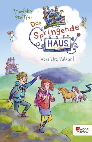 Cover Download Das Springende Haus: Vorsicht, Vulkan!