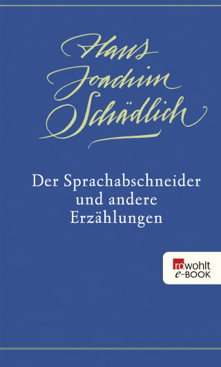 Cover Download Der Sprachabschneider und andere Erzählungen