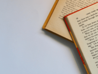 verschwommene Bücher
