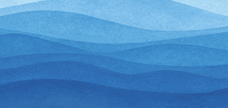Wellen in Aquarelloptik als Banner der Seite Ideen für die Kommunion