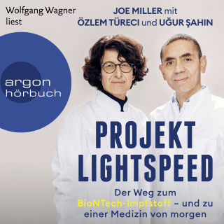 Hörbuchcover von Projekt Lightspeed: Der Weg zum BioNTech-Impfstoff - und zu einer Medizin von morgen