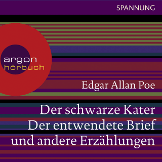 Hörbuchcover von Der schwarze Kater, Der entwendete Brief u.a.