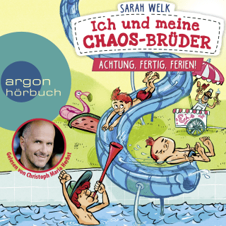 Hörbuchcover von Ich und meine Chaos-Brüder – Achtung, fertig, Ferien!