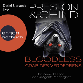 Hörbuchcover von BLOODLESS – Grab des Verderbens: Ein neuer Fall für Special Agent Pendergast