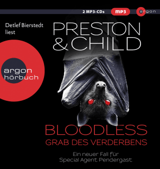 Hörbuchcover von BLOODLESS – Grab des Verderbens: Ein neuer Fall für Special Agent Pendergast. Thriller