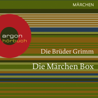 Hörbuchcover von Brüder Grimm: Die Märchen Box (Schneewittchen / Dornröschen / Frau Holle / Der Froschkönig / Die Bremer Stadtmusikanten / Rapunzel / Der Hase und der Igel u.a.)