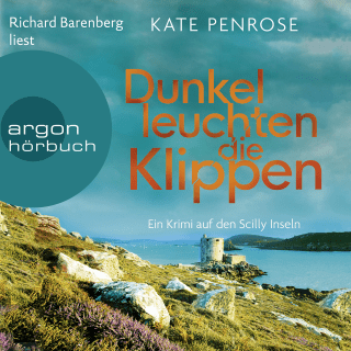Dunkel leuchten die Klippen
