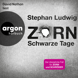 Hörbuchcover von Zorn – Schwarze Tage: Thriller