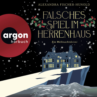 Hörbuchcover von Falsches Spiel im Herrenhaus – Ein Weihnachtskrimi