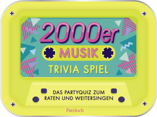 Produktbild von 2000er Musik Trivia Spiel: Das Partyquiz zum Raten und Weitersingen