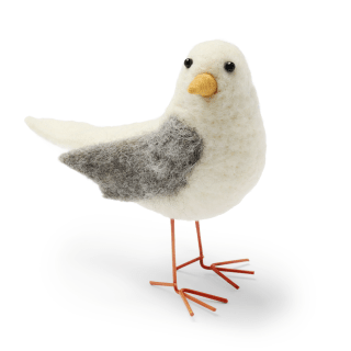 Filztier Möwe