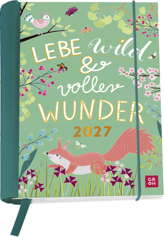 Produktbild von Buchkalender 2027: Lebe wild und voller Wunder