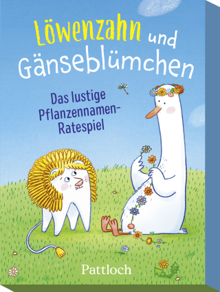 Produktbild von Löwenzahn und Gänseblümchen: Das lustige Pflanzennamen-Ratespiel 