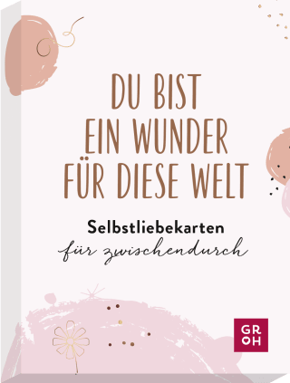 Produktbild von Du bist ein Wunder für diese Welt - Selbstliebekarten für zwischendurch