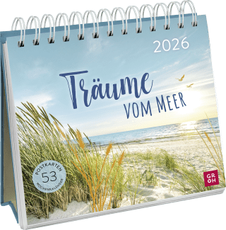 Postkartenkalender 2026: Träume vom Meer