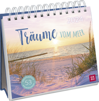 Postkartenkalender 2024: Träume vom Meer
